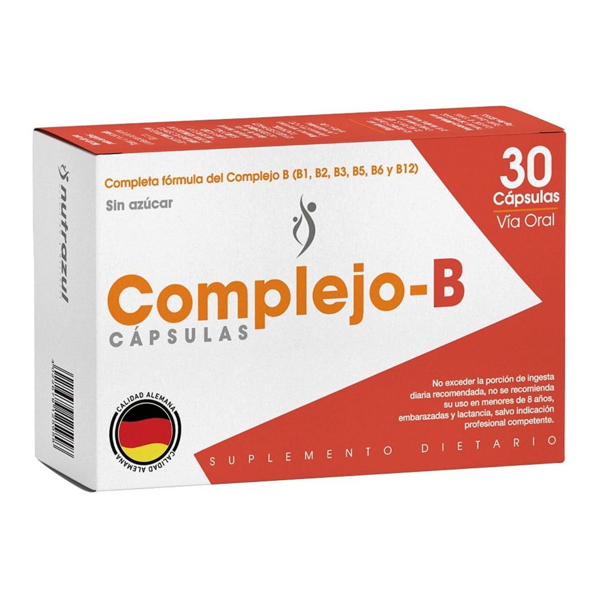 GENERICO - Complejo B Nutrazul X 30 Capsulas