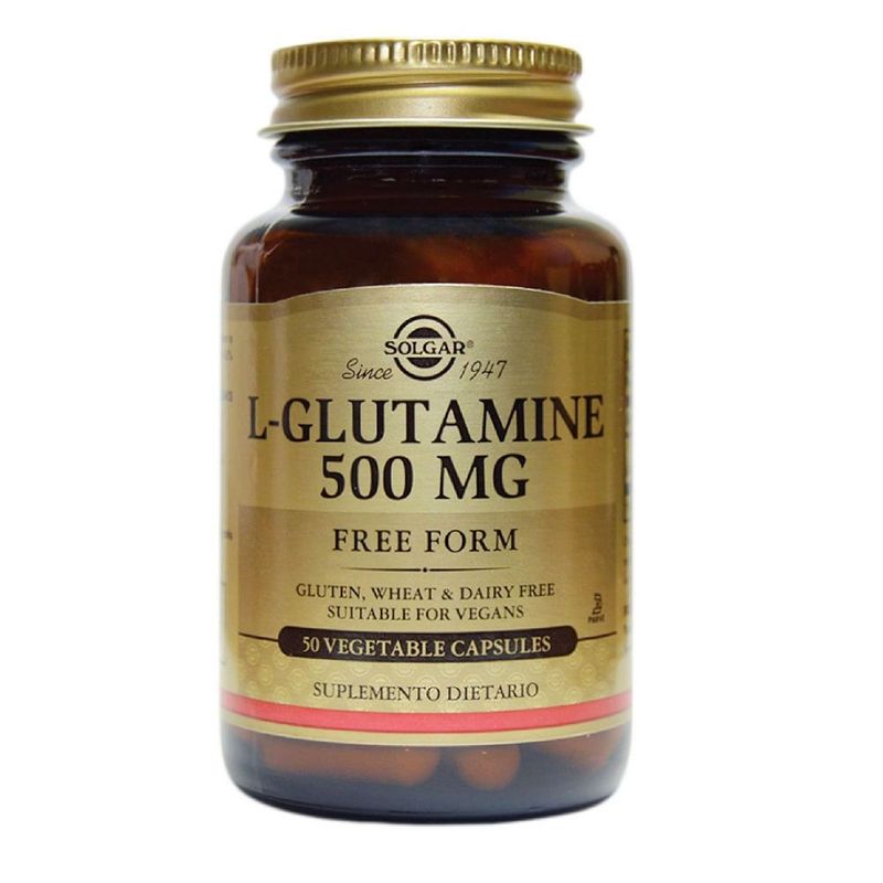 SOLGAR - L-glutamine 500mg Solgar X 50 Capsulas