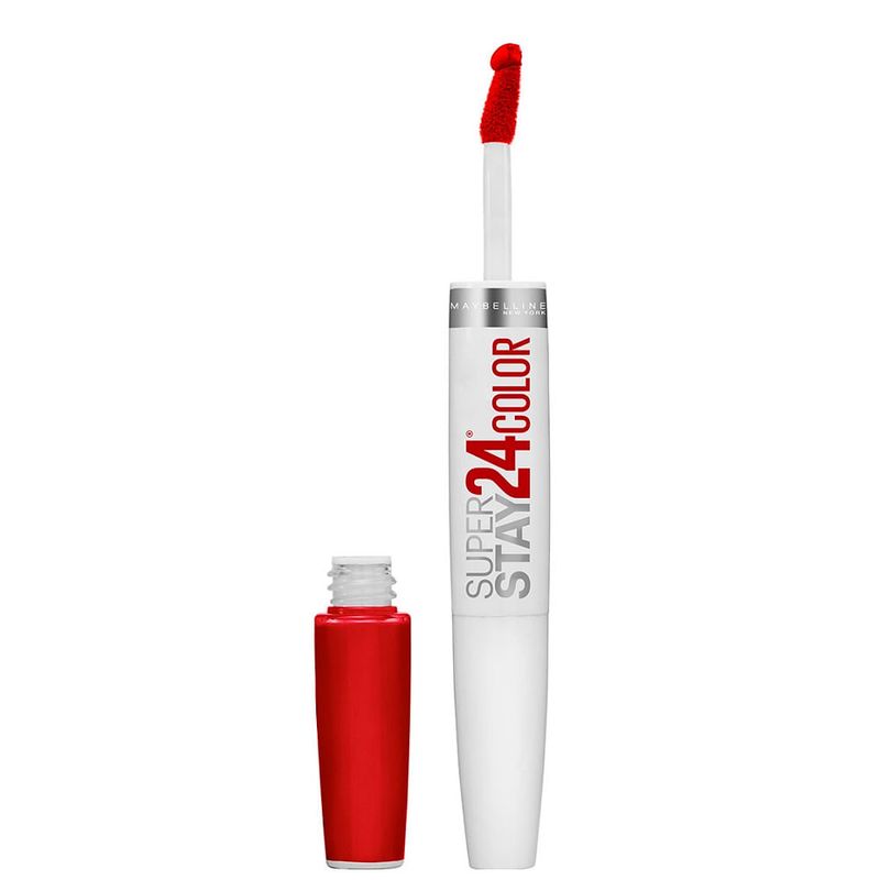 MAYBELLINE - Labial Maybelline Superstay 24hr Keep It Red 35 X 2,3 Ml