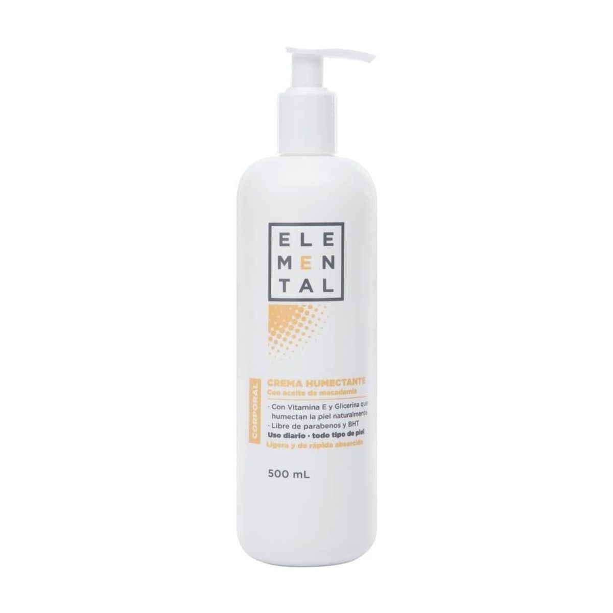 GENERICO - Crema Elemental Corporal Aceite Macadamia X 500ml