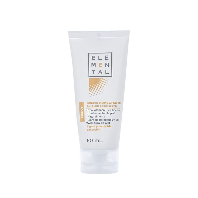 GENERICO - Crema Manos Elemental Macadamia X 60ml