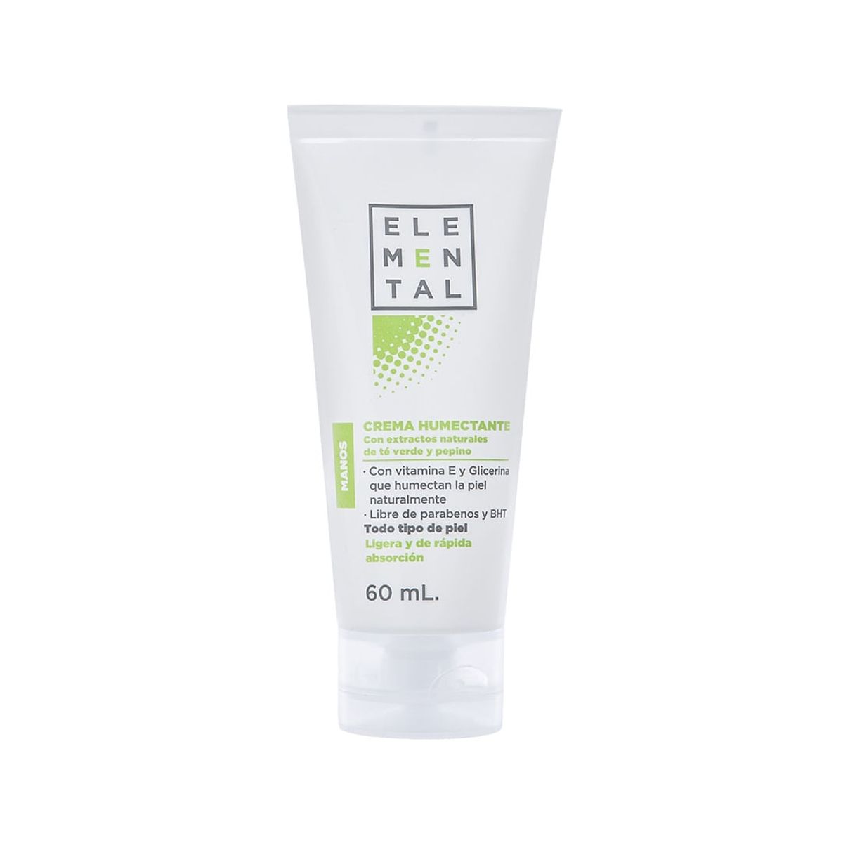 GENERICO - Crema Manos Elemental Te Verde Pepino X 60ml
