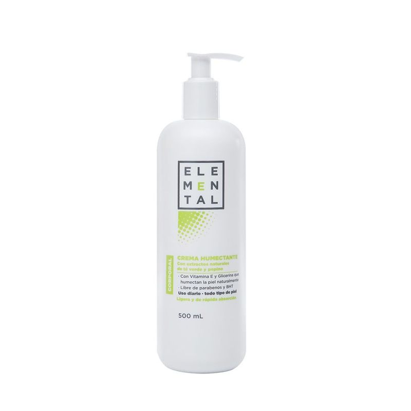 GENERICO - Crema Elemental Corporal Te Verde Y Pepino X 500ml