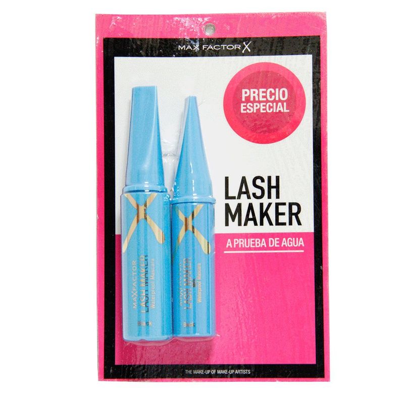 MAX FACTOR - Of.pest.lash Maker Negra+mini Pest.lash