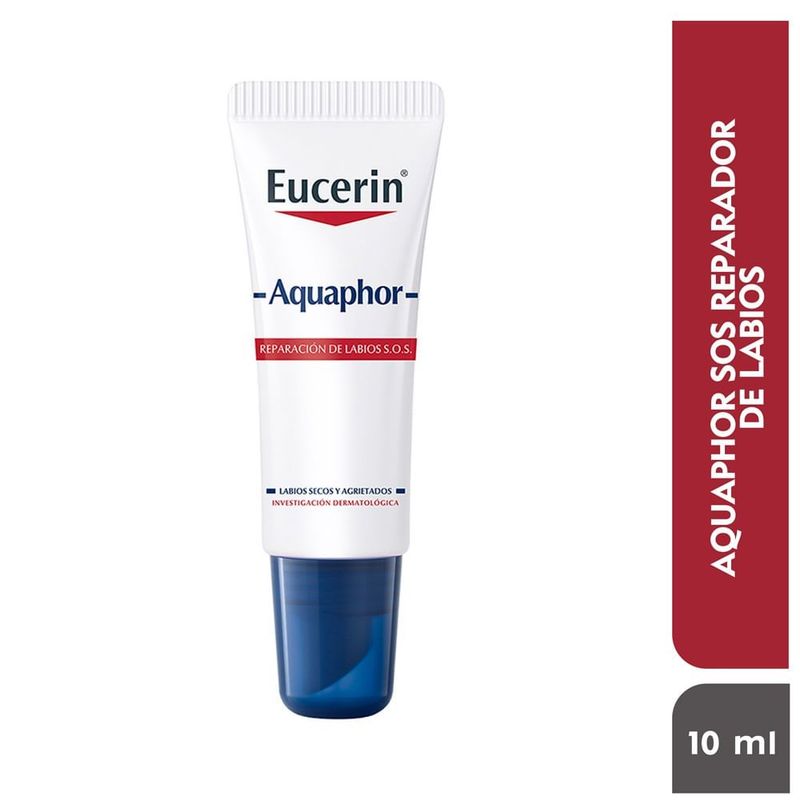 EUCERIN - Protector Labial Eucerin Aquapor Reparador X 10ml