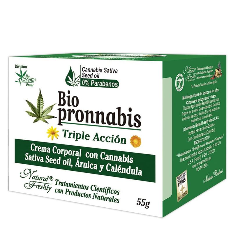NATURAL FRESHLY - Crema Corporal Natural Freshly X 55gr