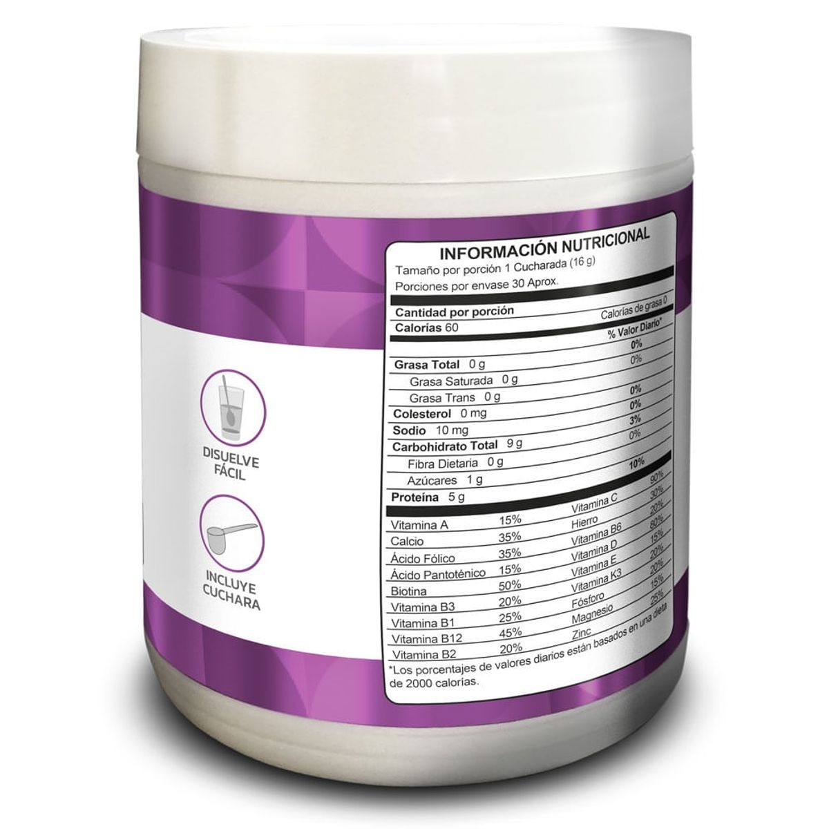 GENERICO - Colageno Hidrolizado Vita+ Sabor Vainilla X 480g