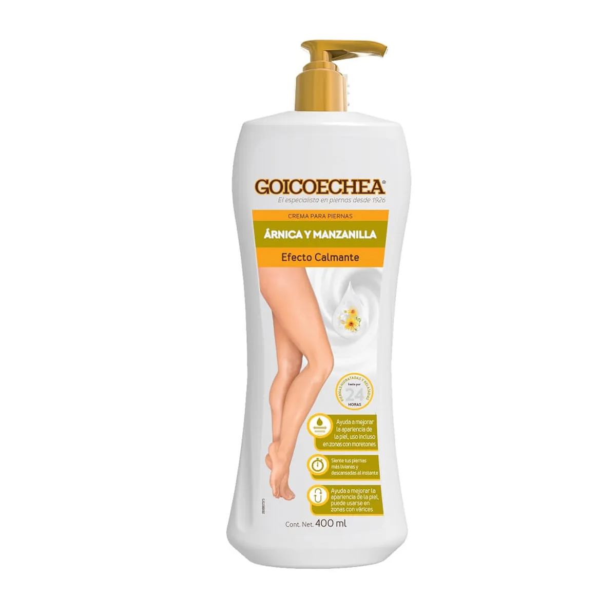 GOICOECHEA - Crema Goicoechea Pierna Arnica Y Manzana X 400ml