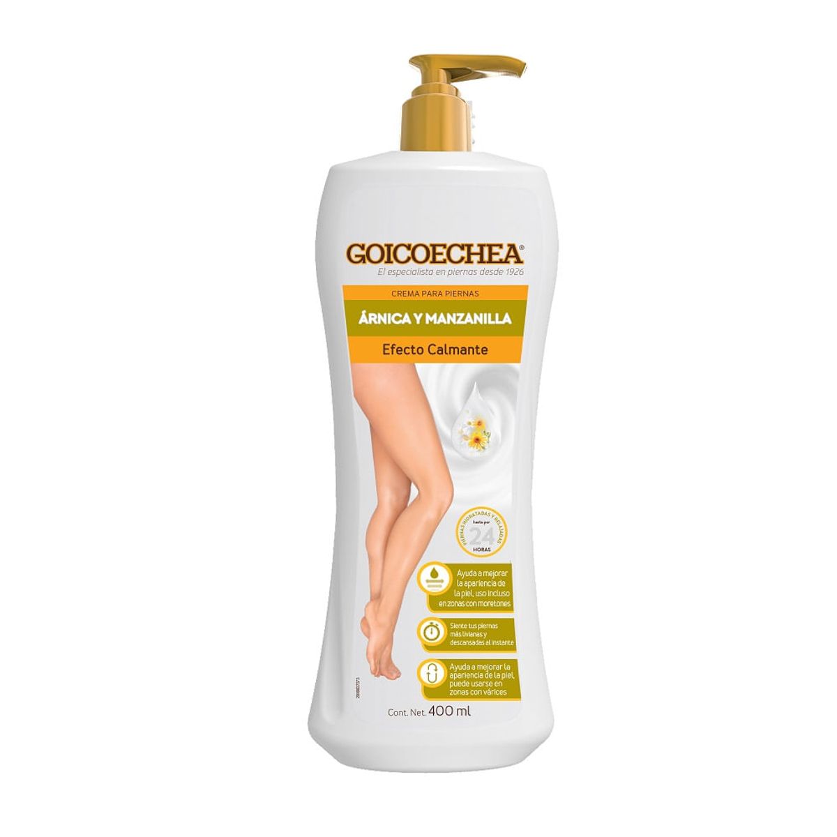 GOICOECHEA - Crema Goicoechea Pierna Arnica Y Manzana X 400ml