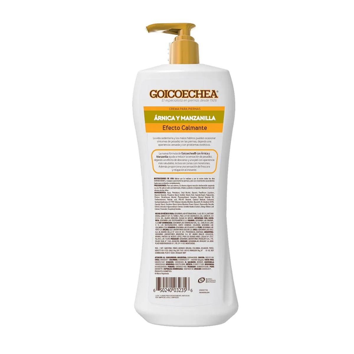 GOICOECHEA - Crema Goicoechea Pierna Arnica Y Manzana X 400ml