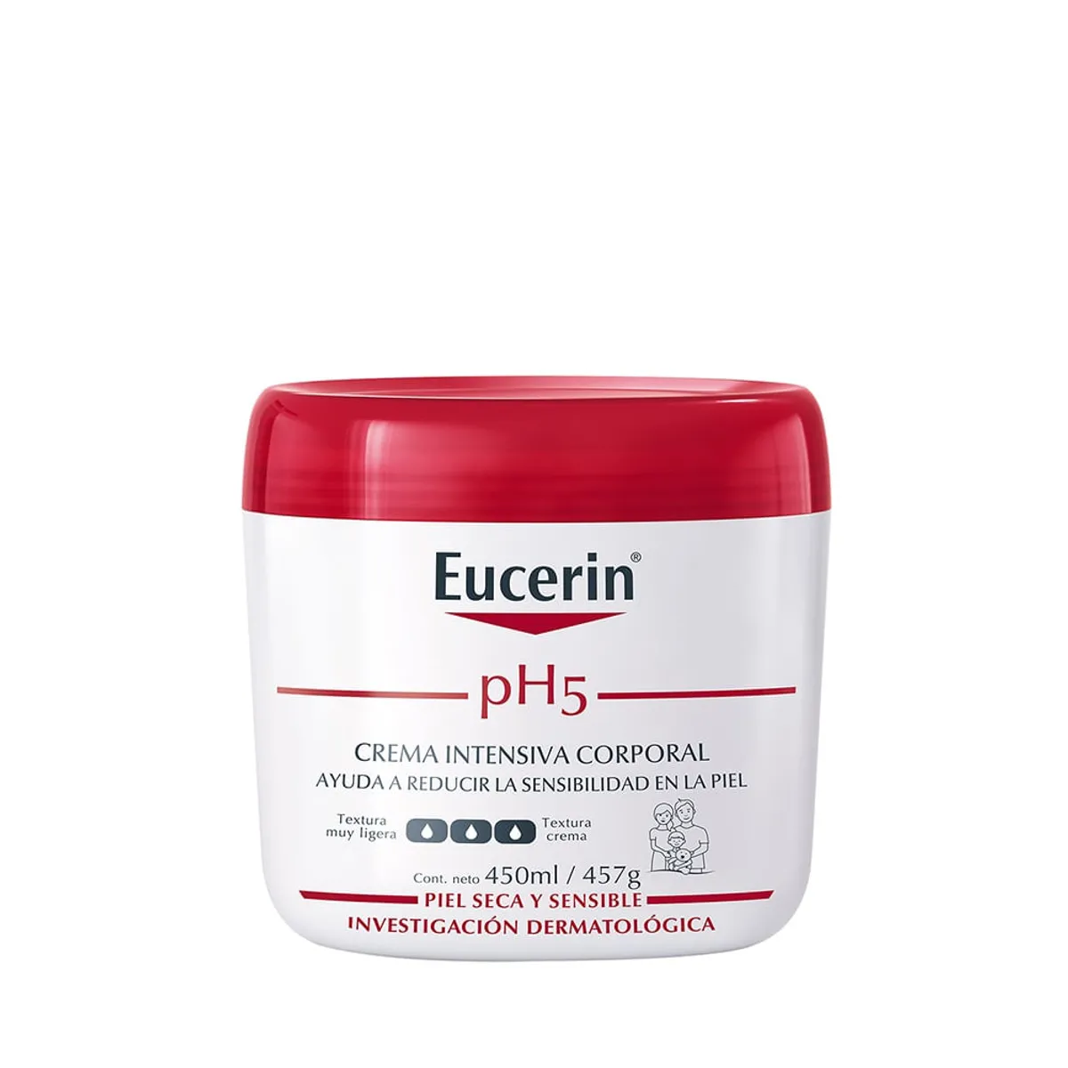 EUCERIN - Crema Corporal Intensiva Ph5 Eucerin X 450ml