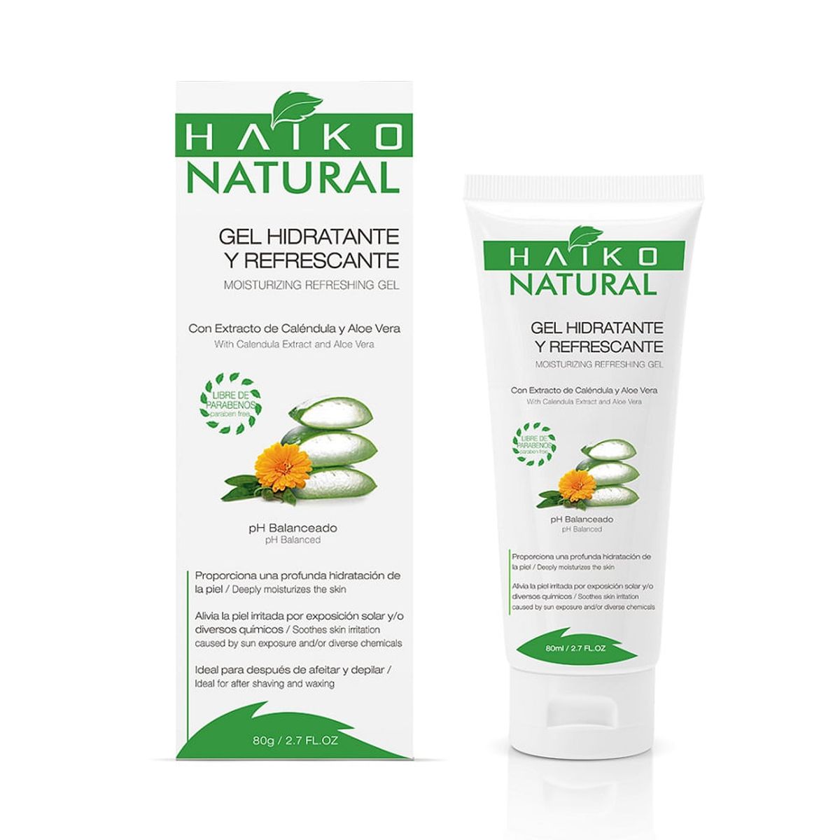 HAIKO NATURAL - Gel Corporal Haiko Natural Hidratante Refrescante X 80ml