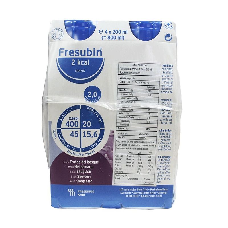 GENERICO - Oferta Fresubin Frutos Del Bosque X 200ml X 4und
