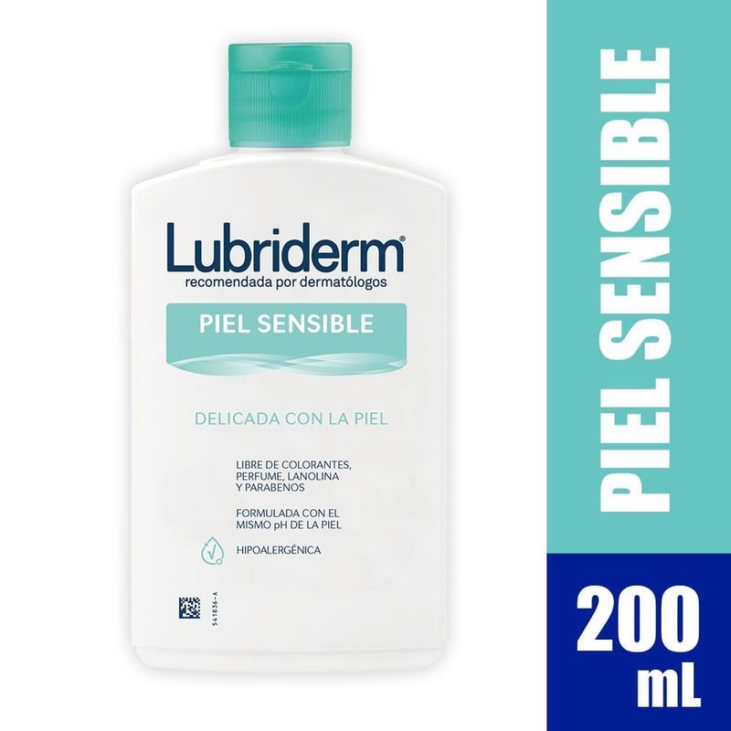 LUBRIDERM - Crema Corporal Lubriderm Piel Sensible X 200ml.