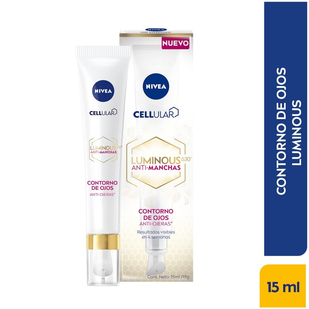 NIVEA - Contorno Ojos Nivea Luminous Antimanchas X 15ml