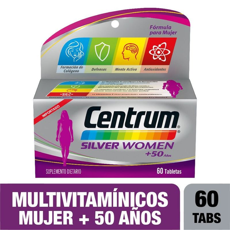 CENTRUM - Centrum Silver Women +50 X 60 Tabletas