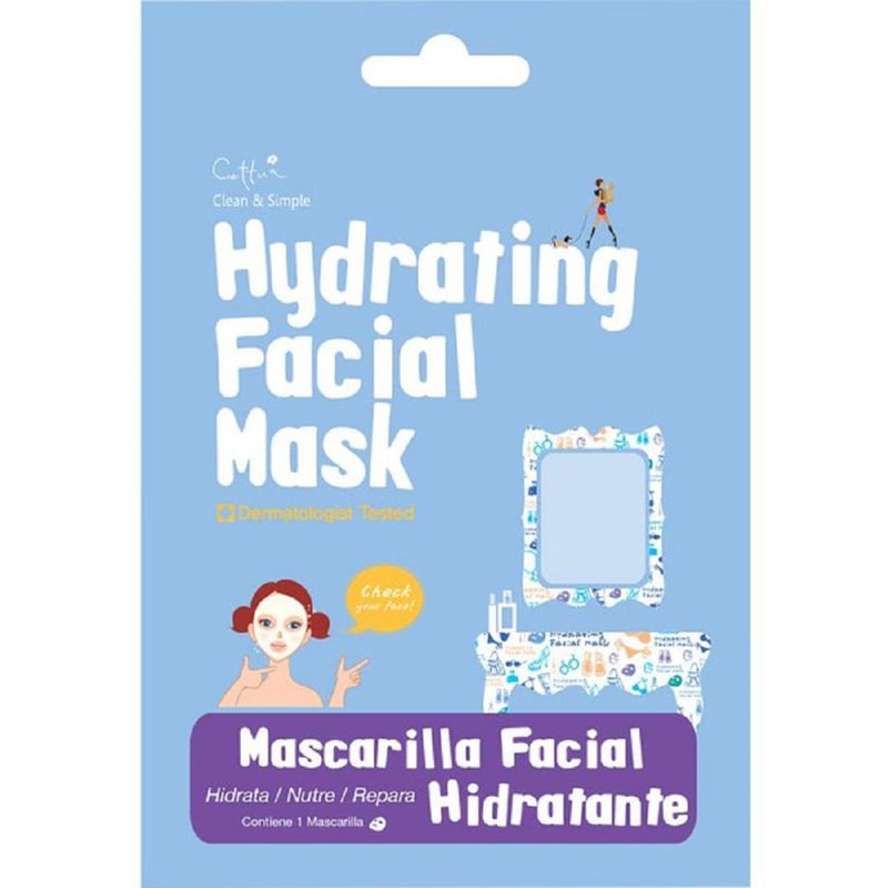 CETTUA - Mascarilla Facial Hidratante Cettua X 1und
