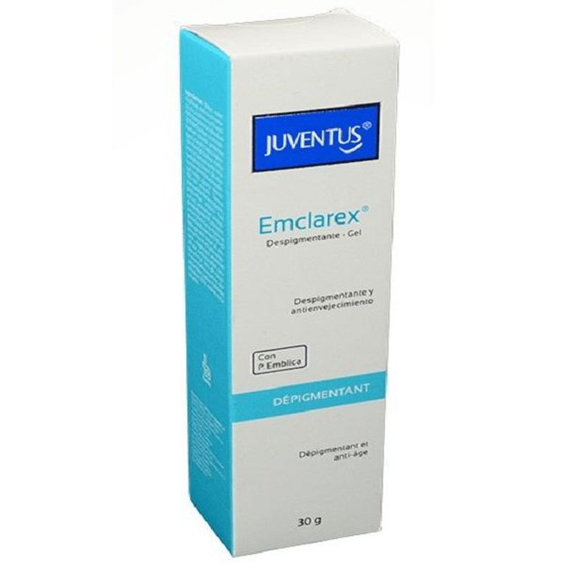 JUVENTUS - Gel Despigmentante Emclarex Tubo X 30grs