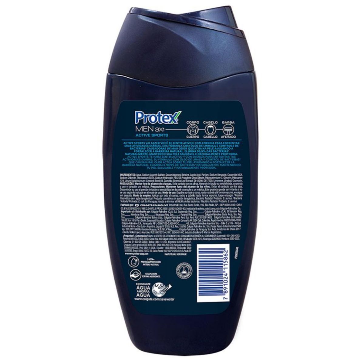 PROTEX - Jabón Liquido Corporal Protex For Men Sport 250ml