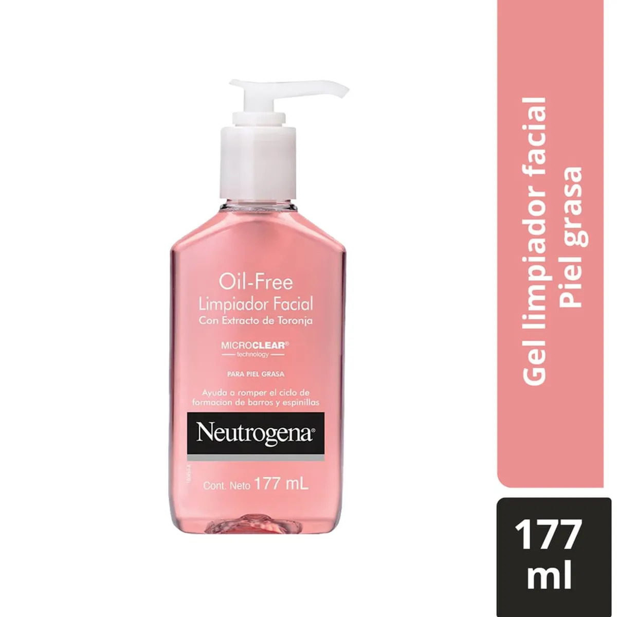 NEUTROGENA - Gel Limpiador Facial Neutrogena Oil Free X 177ml