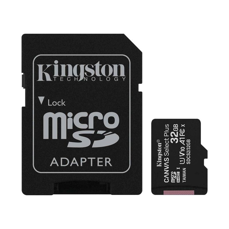 KINGSTON - Memoria Micro Sd Kingston 32gb Canvas Select Original
