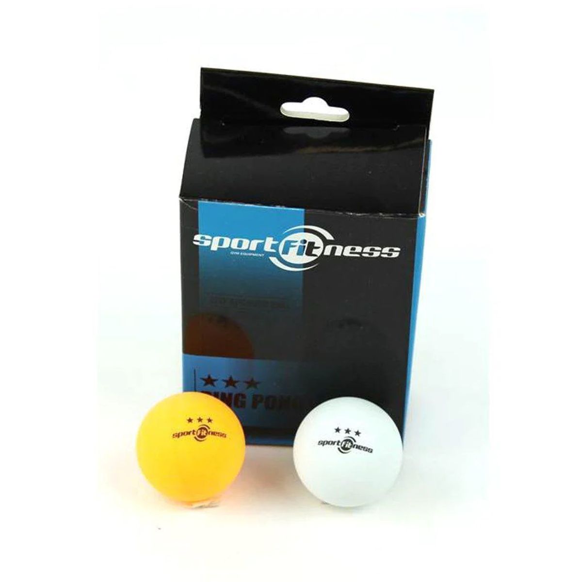 SPORT FITNESS - Pelota De Ping Pong De 40Mm X6Und