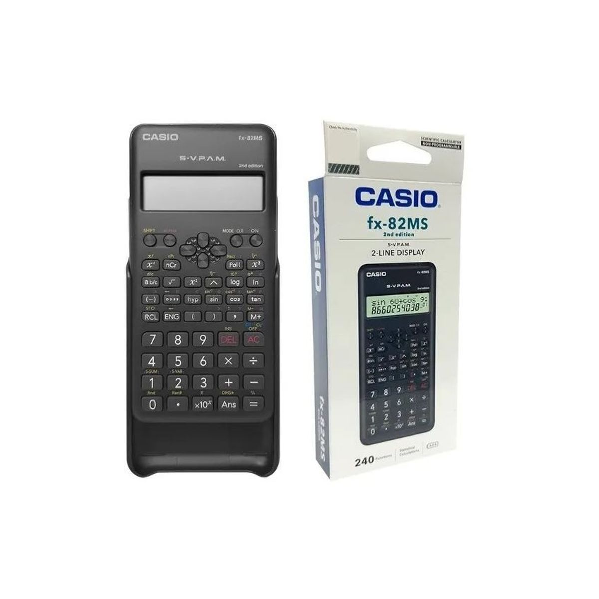 CASIO - Calculadora cientifica casio completa original