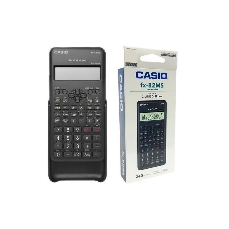 CASIO - Calculadora cientifica casio completa original