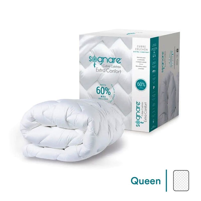 TV NOVEDADES - Cubre Colchón Sognare Matress Topper King