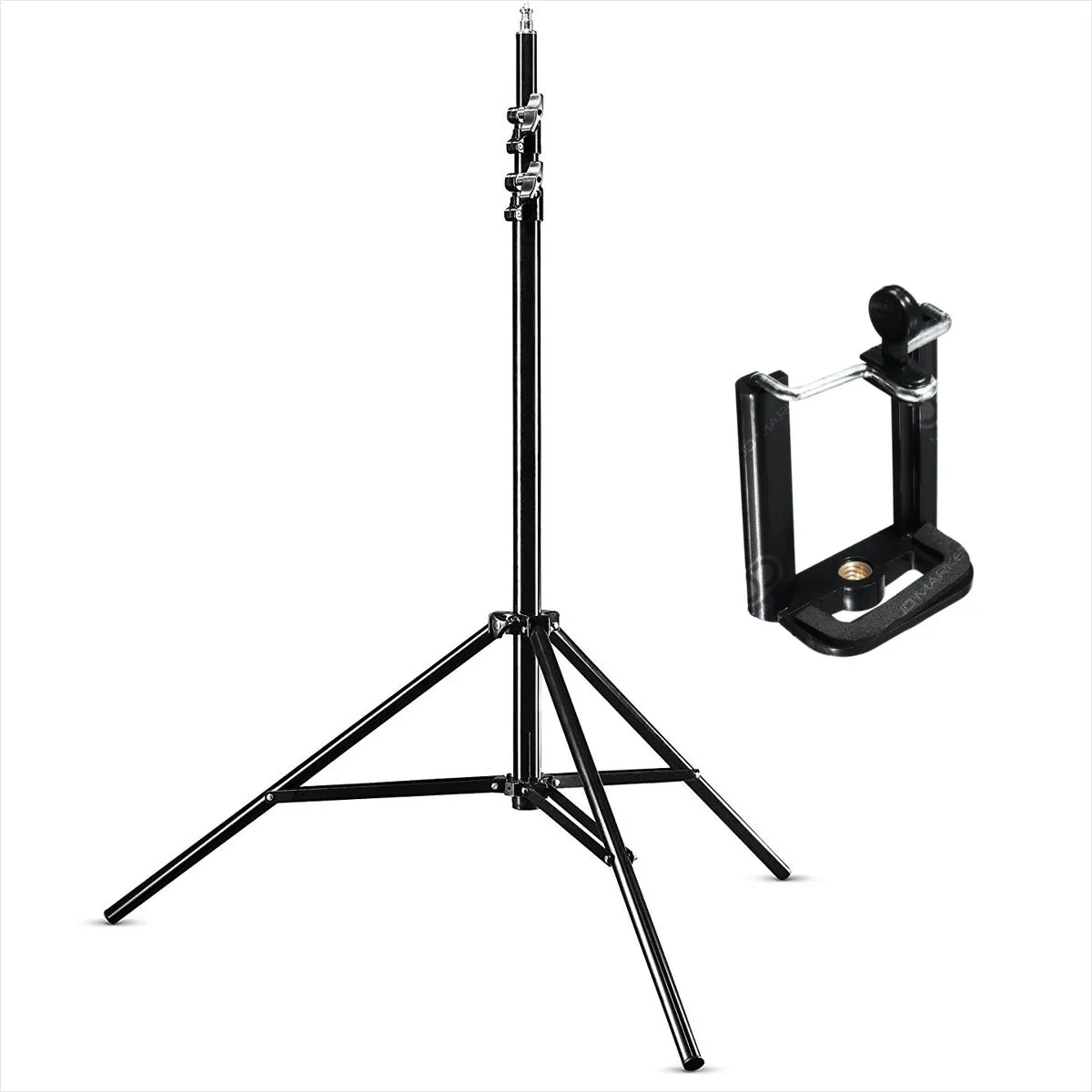 GENERICO - Trípode Luces Fotografía  Flash Hasta 200cm  Clip Celular