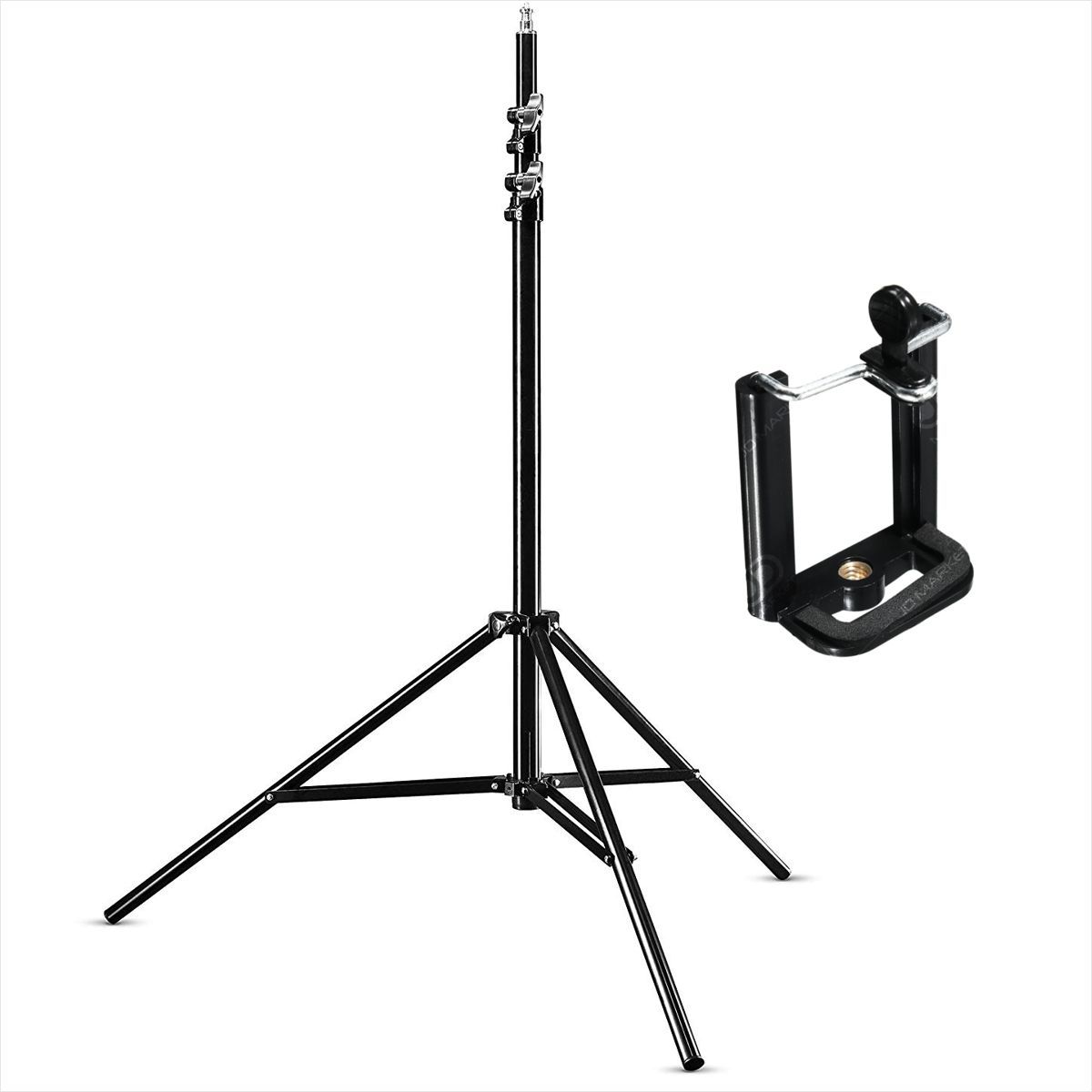 GENERICO - Trípode Luces Fotografía  Flash Hasta 200cm  Clip Celular