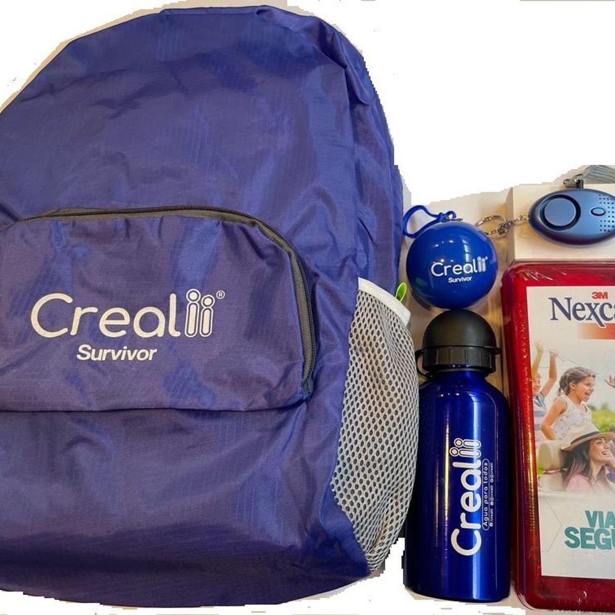 GENERICO - Morral Kit viaje Crealii seguridad deporte campestre