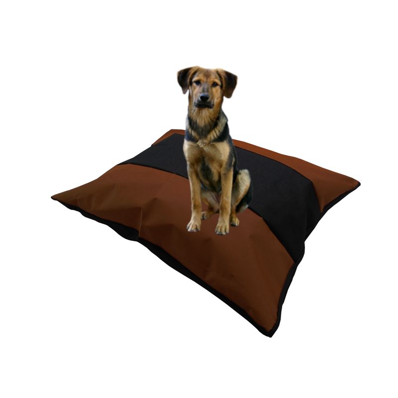 HALLY PET - Cama colchón BICOLOR para mascota Marron