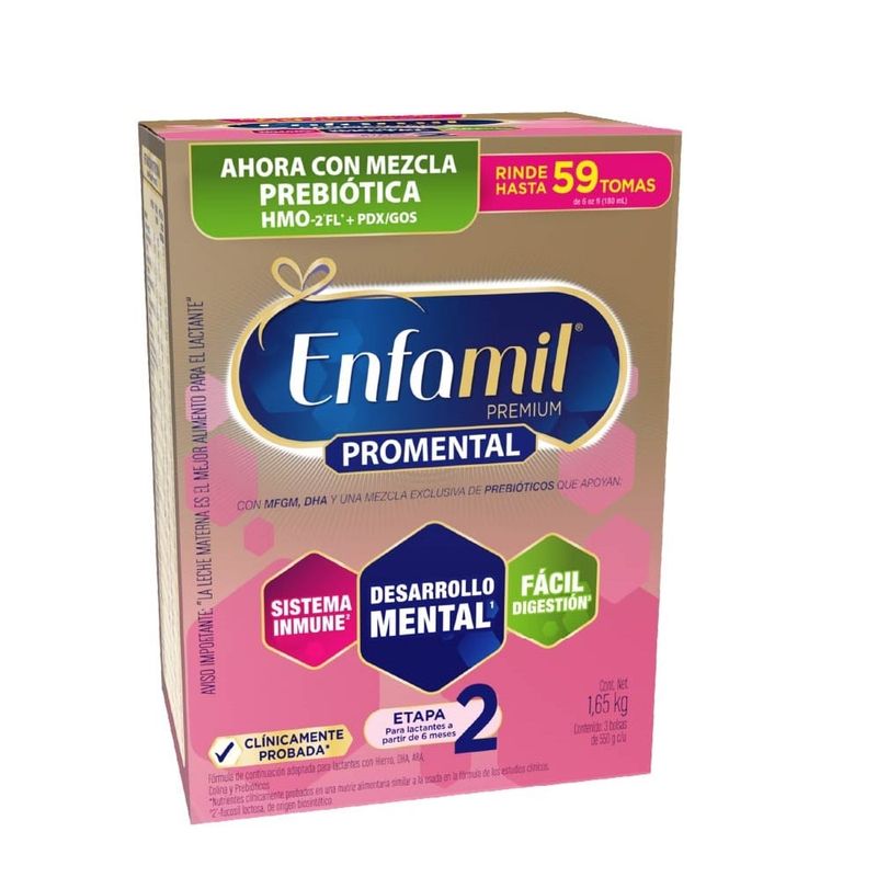 ENFAMIL - Formula Infantil Enfamil Premium Etapa 2 De 6-12 Meses X 165