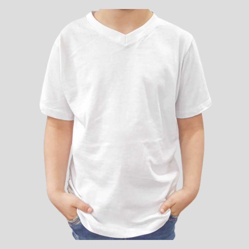 SIABATTO - Camiseta Niño Algodón Cuello V - 3559