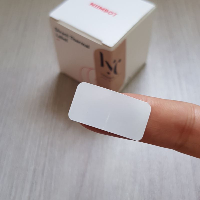 NIIMBOT - 3x Rollos de etiquetas 15x30mm blanco para impresoras NIIMBOT