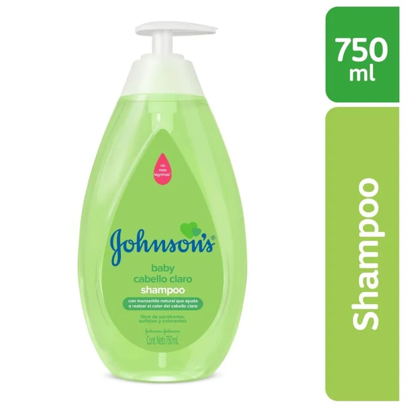 JOHNSON'S BABY - Shampoo Johnsons Baby Cabello Claro X 750ml
