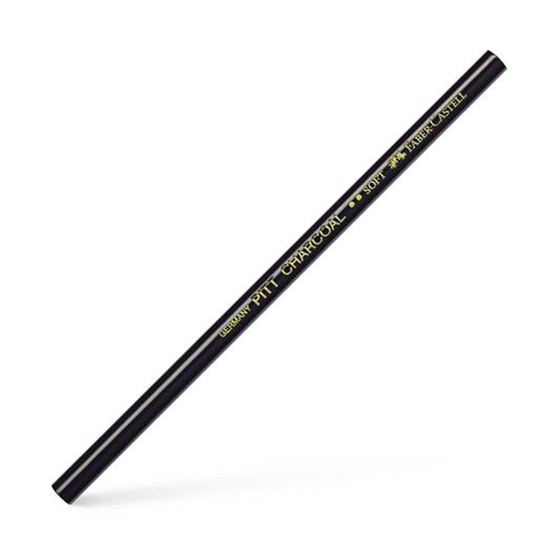 FABER CASTELL - Lápiz Carboncillo Medium- Negro Faber Castell