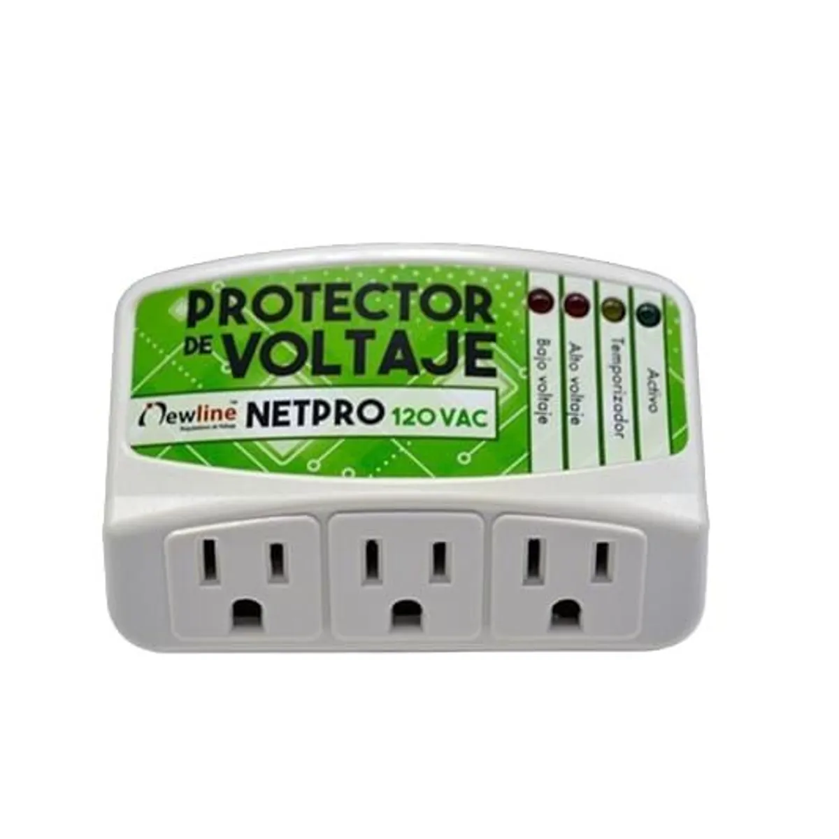PRO - Protector de Voltaje Supresor de Picos Triple Netpro