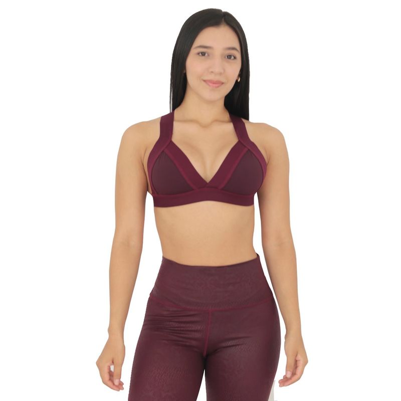 ALMA FIT - Top Brasier Deportivo Elástico Alma Fit.