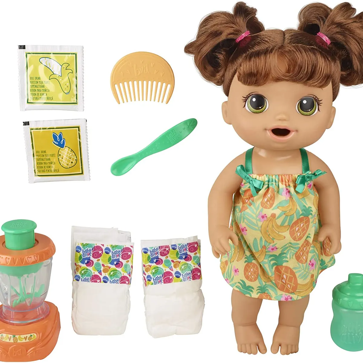 BABY ALIVE - Baby Alive Magical Mixer Muñeca Mezclador Mágico Para Bebé