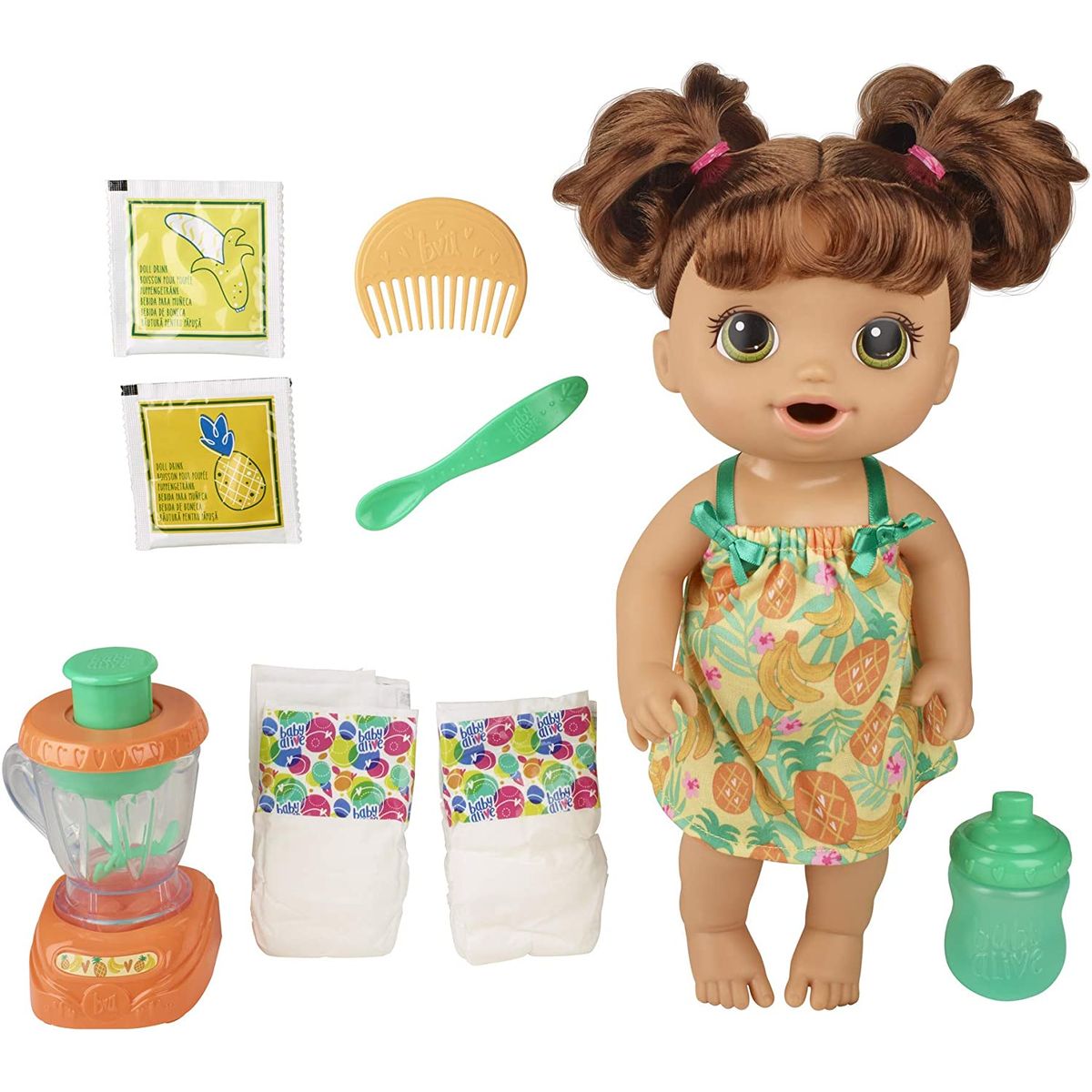 BABY ALIVE - Baby Alive Magical Mixer Muñeca Mezclador Mágico Para Bebé