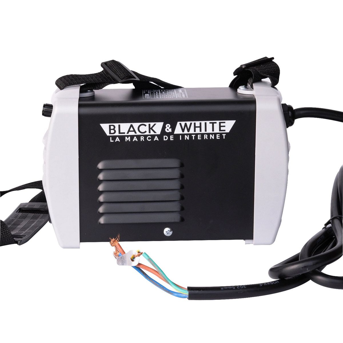 BLACK & WHITE - Soldador Inverter Super Mini 130Amp 60V en vacio
