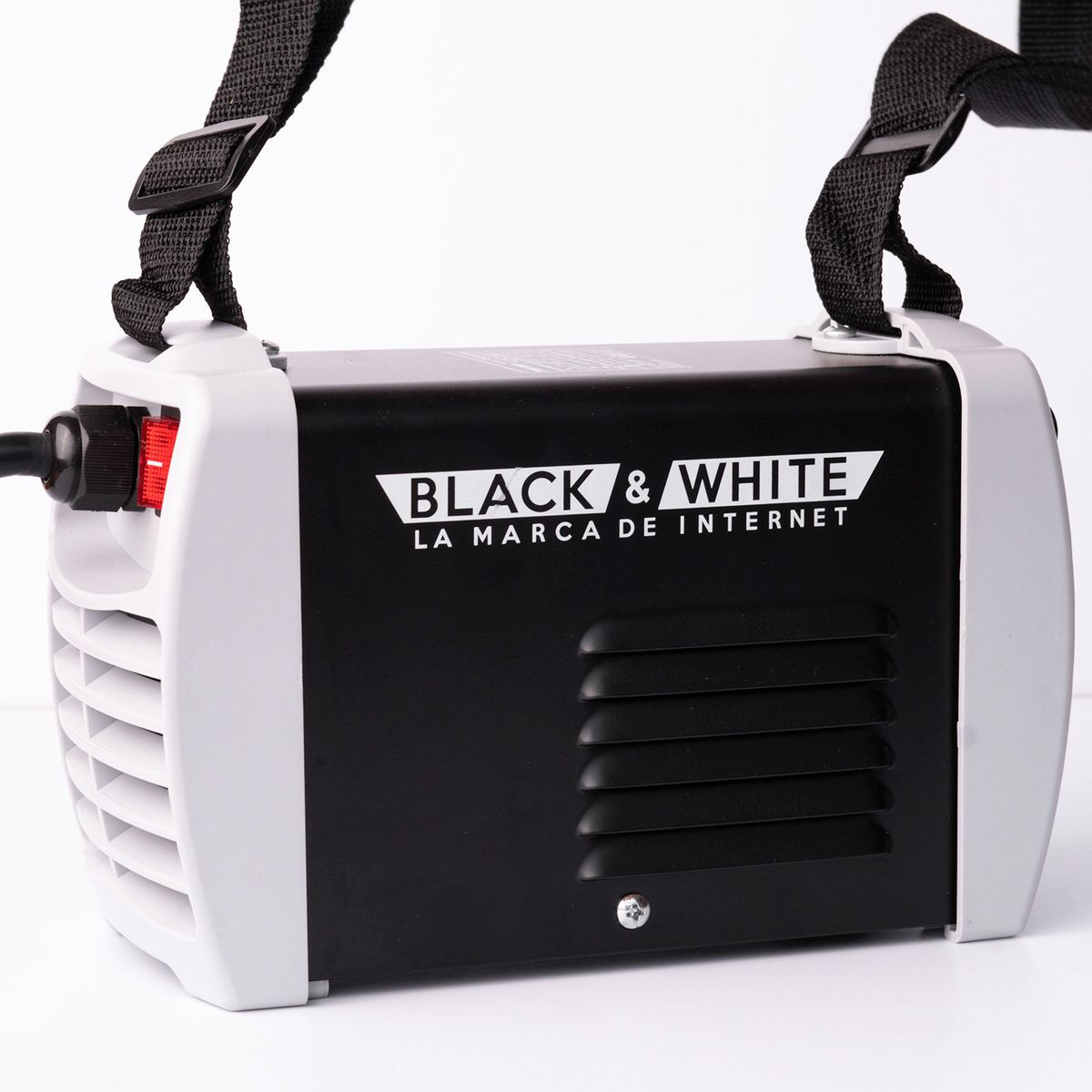 BLACK & WHITE - Soldador Inverter Super Mini 130Amp 60V en vacio