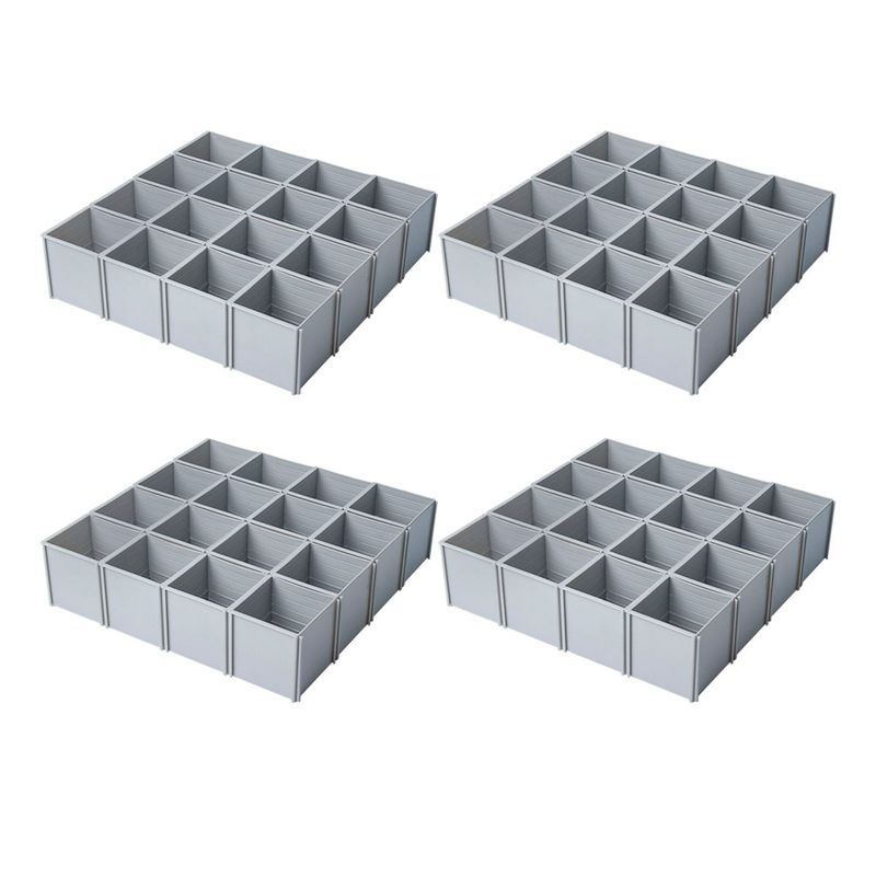 ENERGY PLUS - Combo: 4 Cubos organizadores medias, ropa interior, correas
