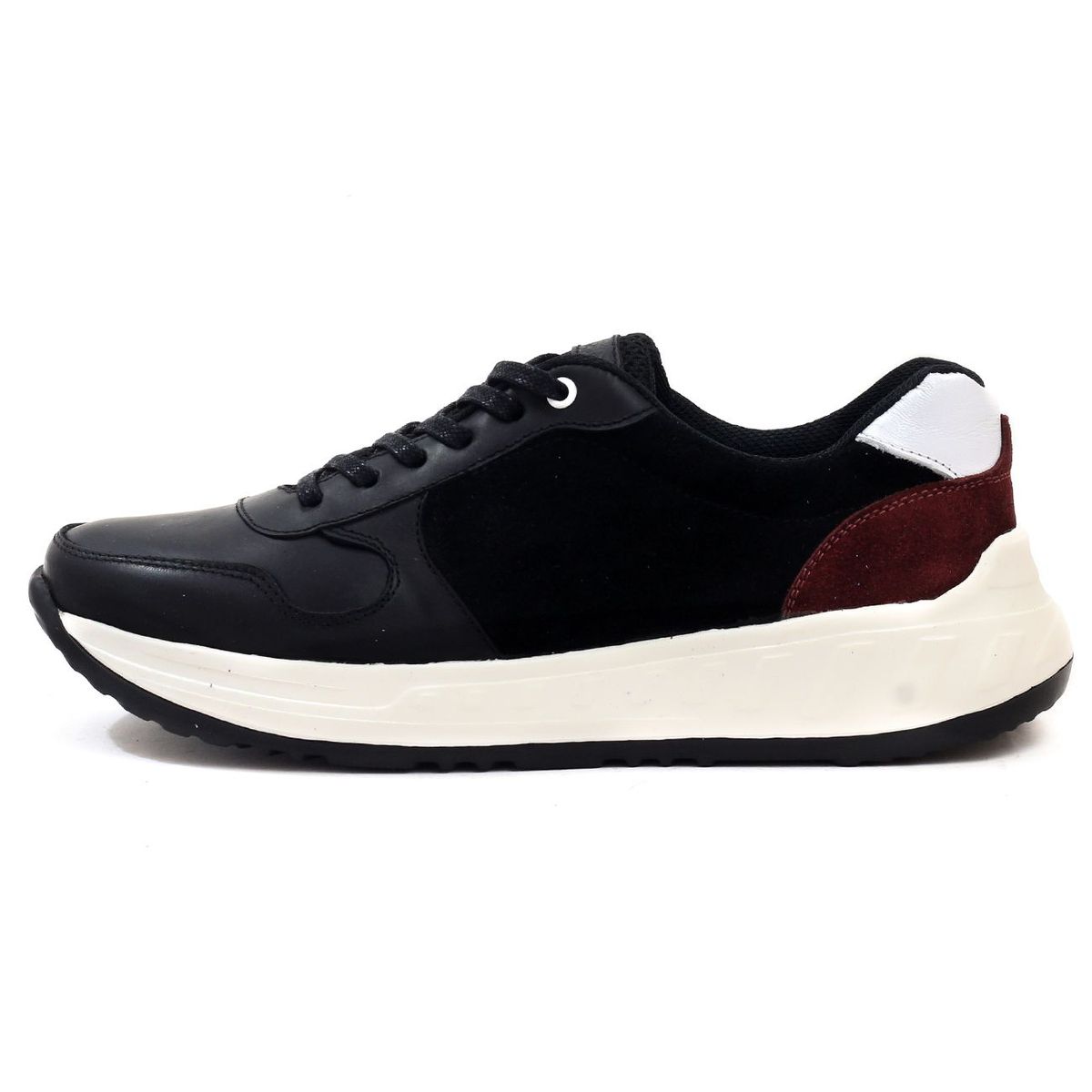 VILLABONR - Tenis Para Hombre Cuero VillabonR VP-3036 Negro