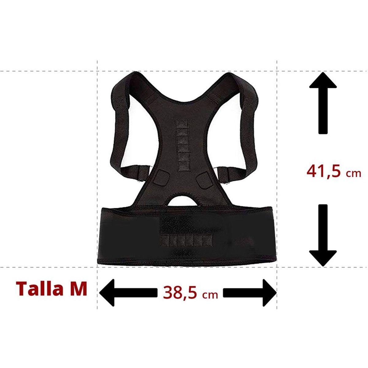 GENERICO - Corrector De Postura Para Hombre y Mujer Talla M