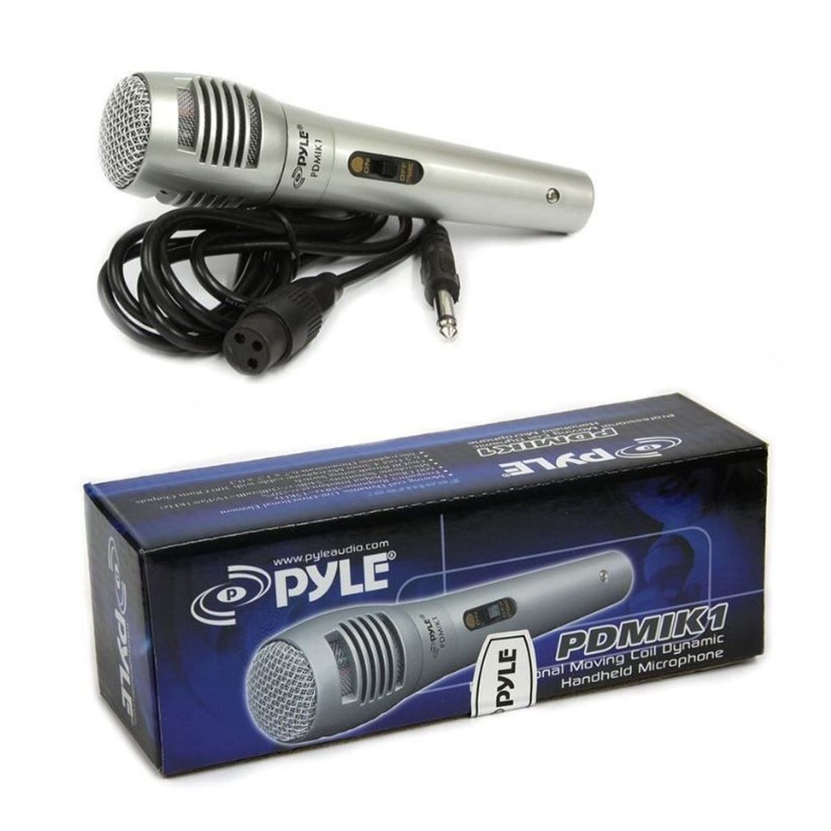 PYLE - Micrófono Profesional Pyle Dinámico Cardioide Karaoke Vlog