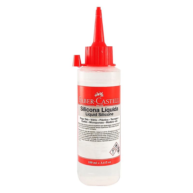 FABER CASTELL - Silicona Liquida Faber Castell X 10 Ml