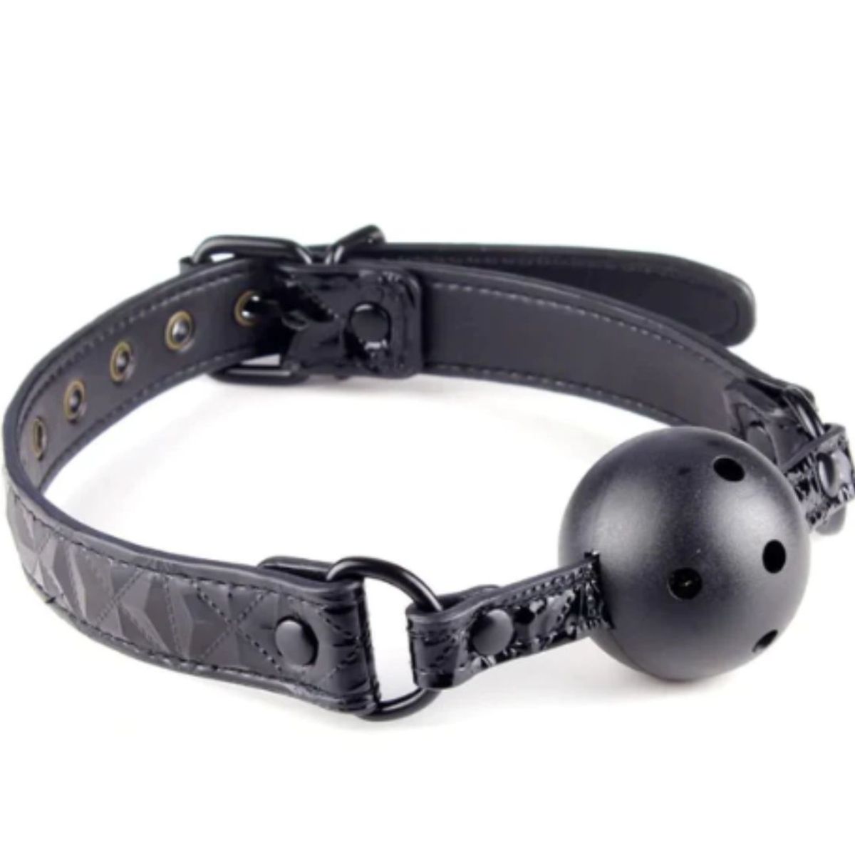 GENERICO - Mordaza ball gag BDSM tapaboca negro